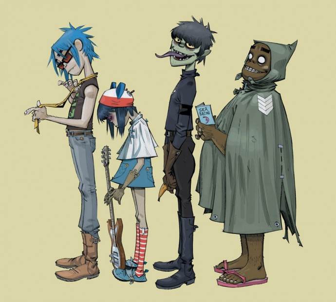 Ascolta il nuovo brano inedito dei Gorillaz 